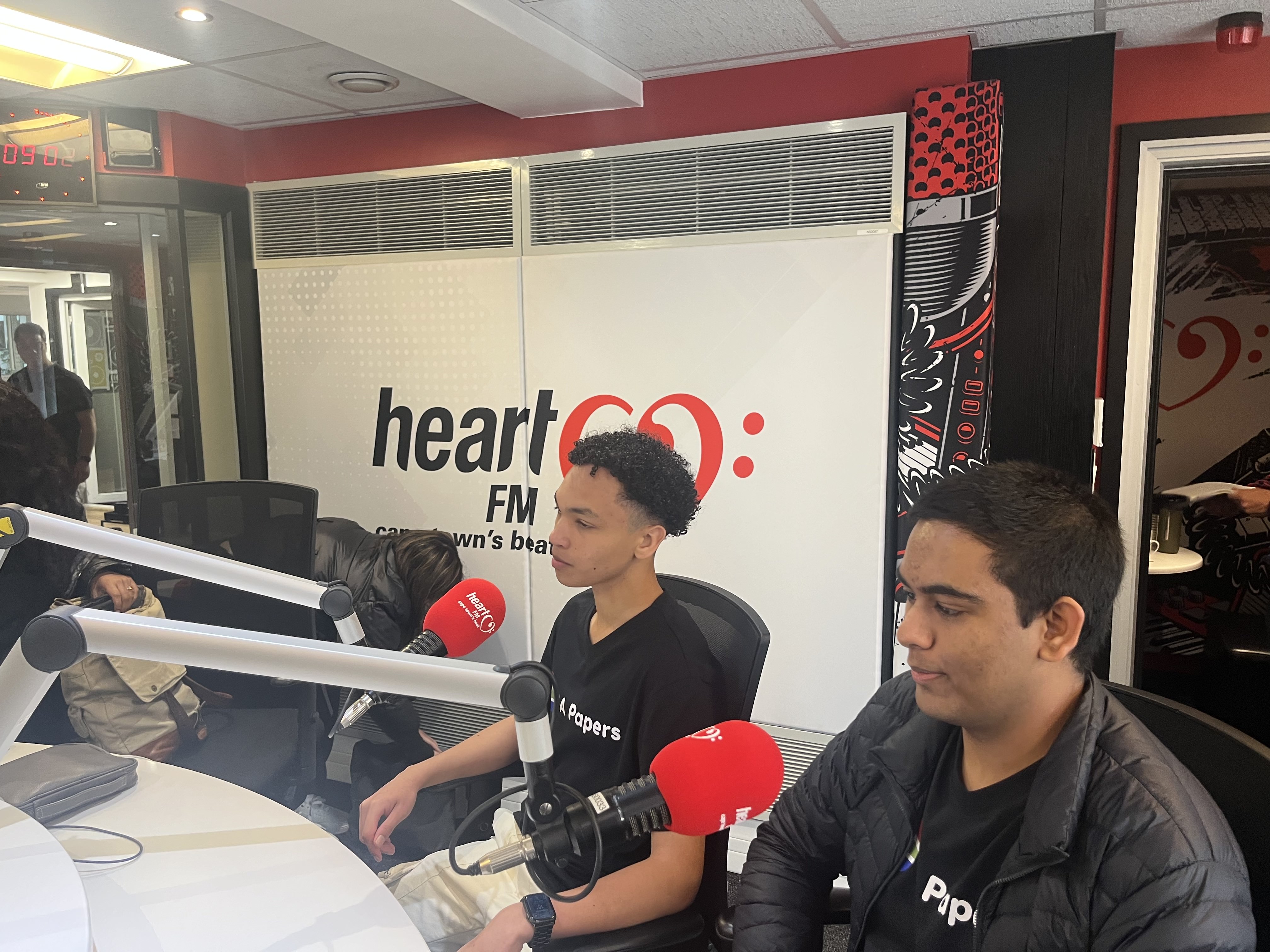 Veer and Joel on Heart FM